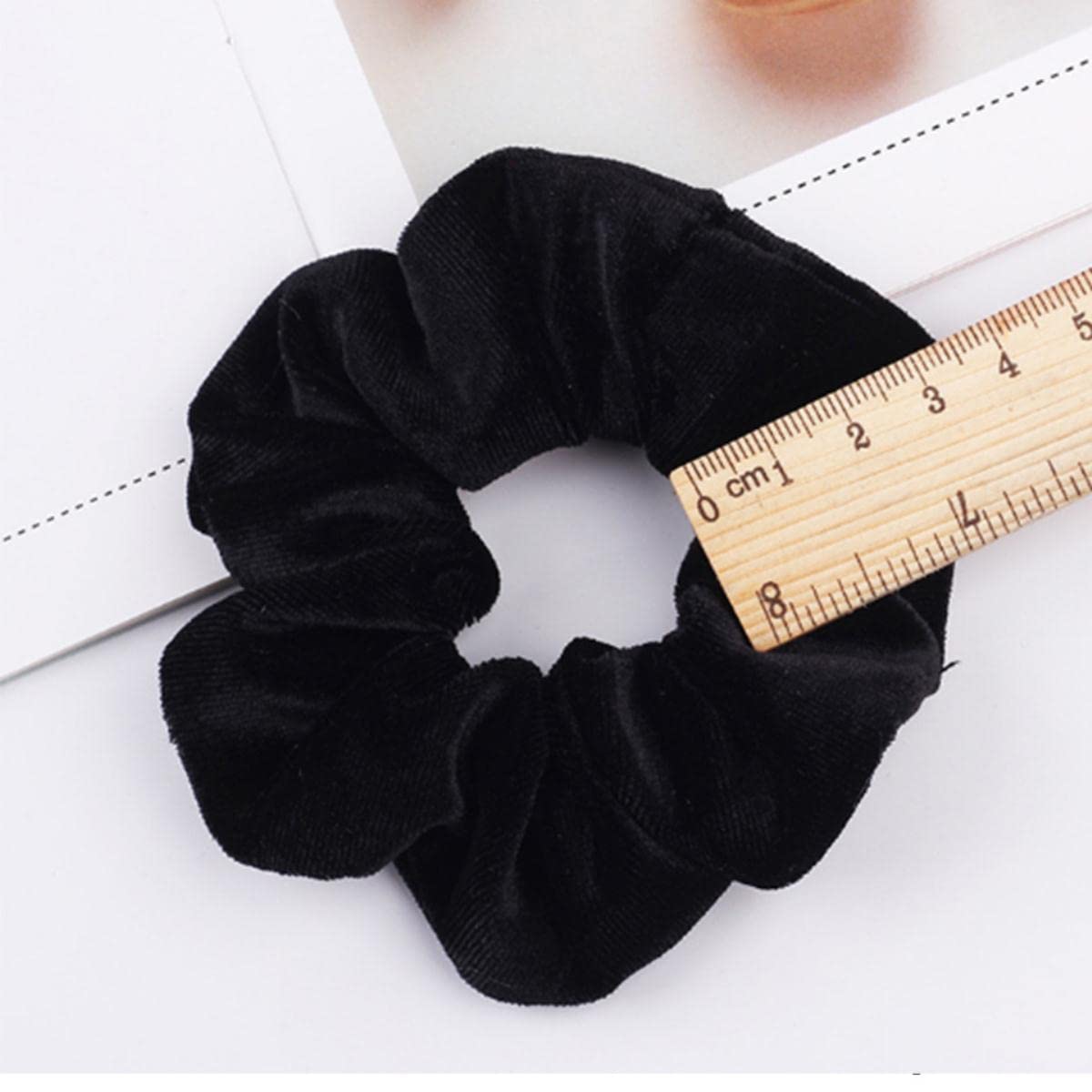 1/3/5/10 szt. Aksamitne gumki do włosów gumki do włosów akcesoria Scrunchie ozdoby elastyczne gumki do włosów Tiara Woman-27,3 szt. (21 3 szt.)