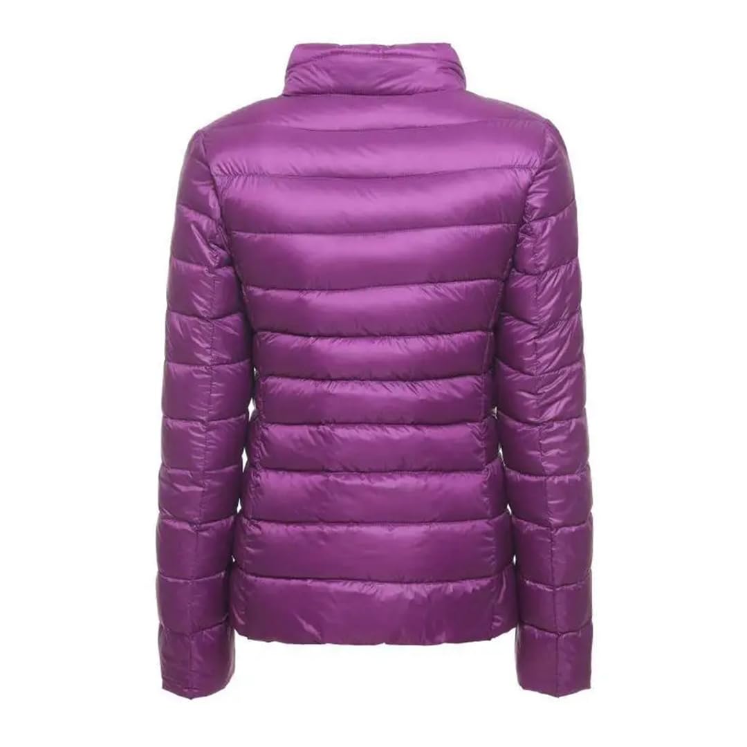 Yeuyyben Piumino da donna ultra leggero piumino d'anatra piumino giacca piuma più cappotti da donna
