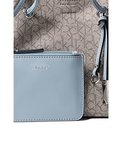 Calvin Klein Gabrianna Painterly Logo Mini Tote #TOP20