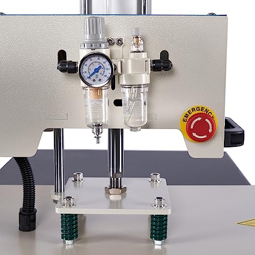 Prensa térmica neumática 16x24 dual para camisetas miniatura 4