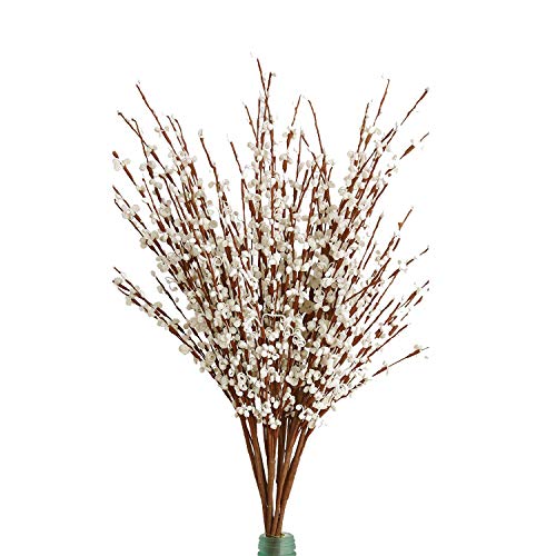 Hebe 10 Pieces Artificial Jasmine Flowers With 29.9" Long Stems Artificial Flower Fake Jasmine Flower For Wedding Home Office Party Hotel Restaurant Table Patio Or Yard Decoration #TOP19