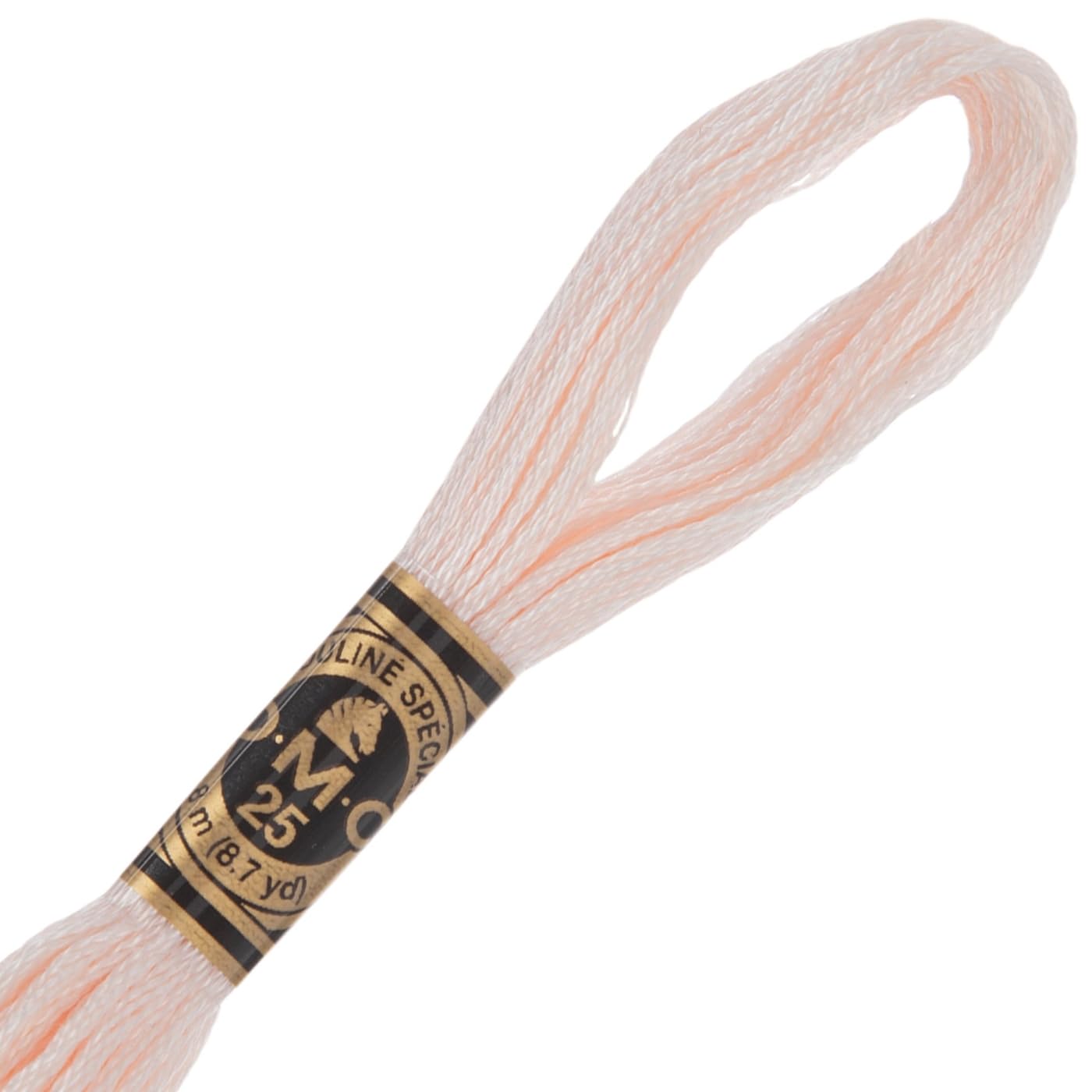 Hobby Lobby DMC Cotton Embroidery Floss (Set of 12) (819 Light Baby Pink)