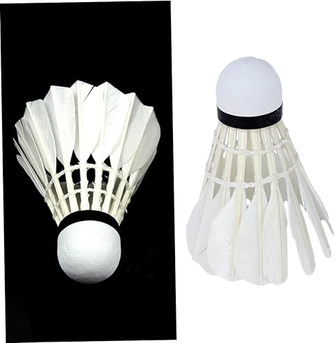 Miniatura 7 de BESPORTBLE Volantes al aire libre, 12 piezas, volantes de bádminton, volante para bádminton, volantes para bádminton, para escuela, al aire libre,