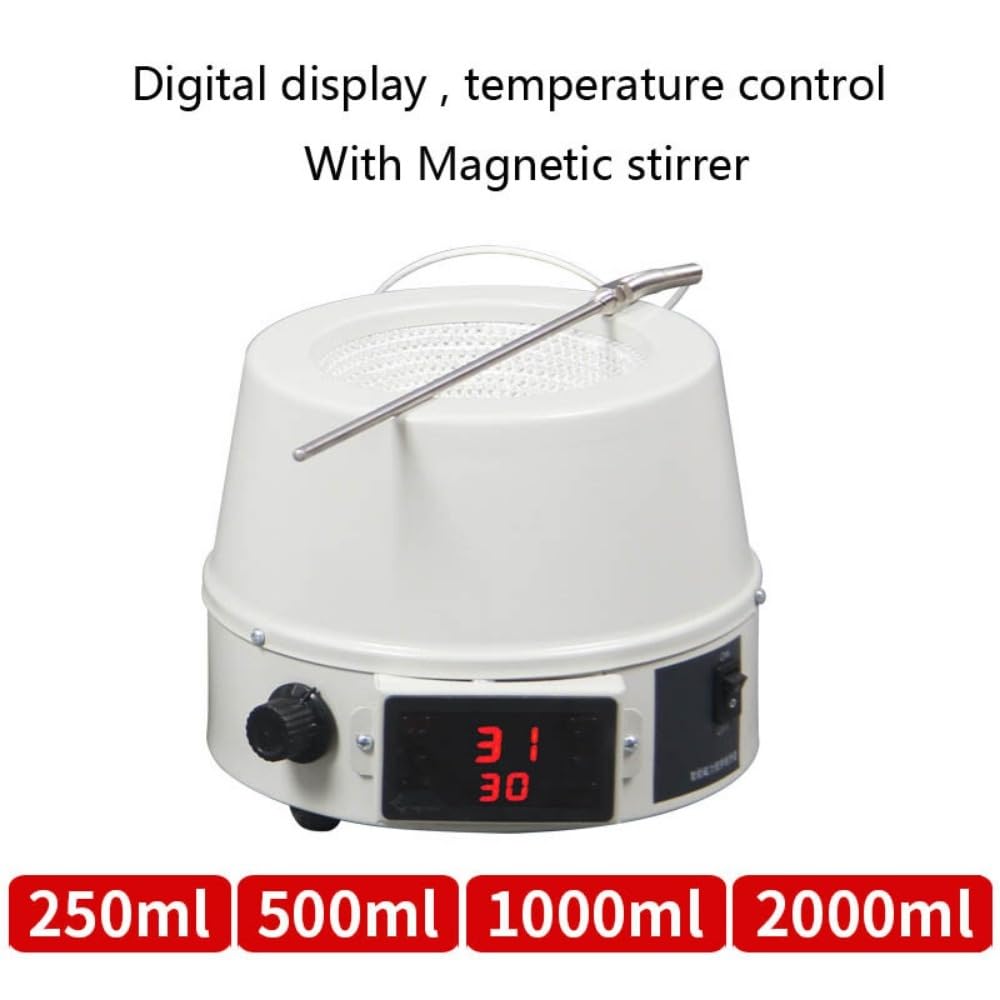 220V Electric Digital Heating Mantle Temperature-Constant with Magnetic Stirrer (250 mL)