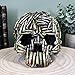 Ebros World War Ammo Bullet Shell Casings Skull Statue 6.5'Long Metalgear Hardcore Wardogs Skeleton Head Figurine for Halloween Day of The Dead Ossuary Macabre Collectible