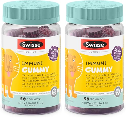 SWISSE JUNIOR IMMUNI GUMMY 50 GOMMOSE (Confezione da 2)