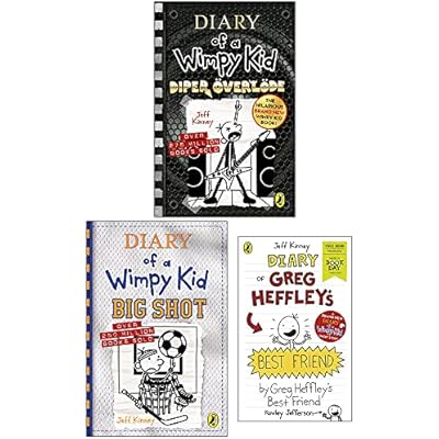 Diary of a Wimpy Kid Collection 3 Books Set By Jeff Kinney