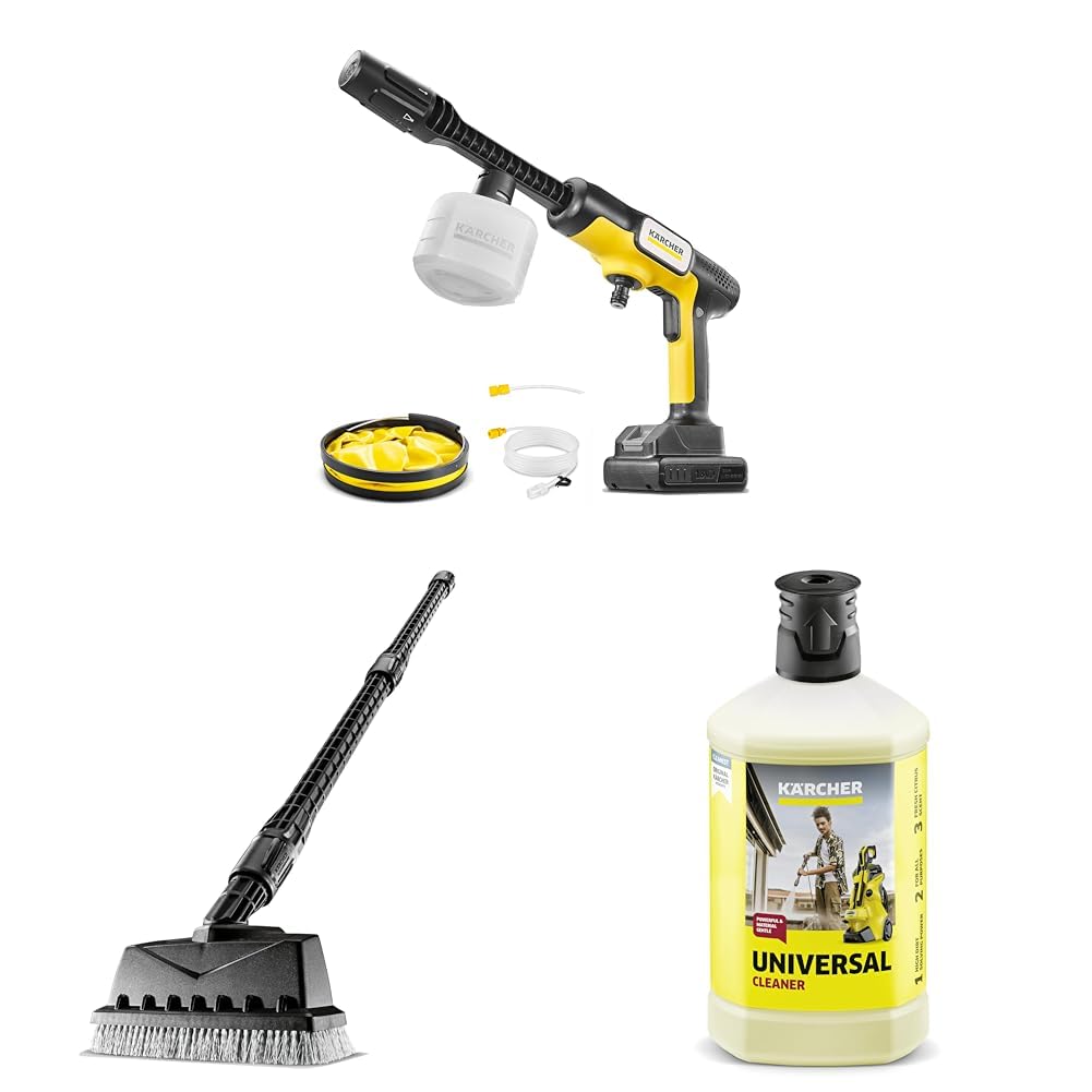 Karcher コードレス高圧洗浄機と付属品 Amazon | 【セット買い】ケルヒャー(Karcher) コードレス高圧洗浄機 OC