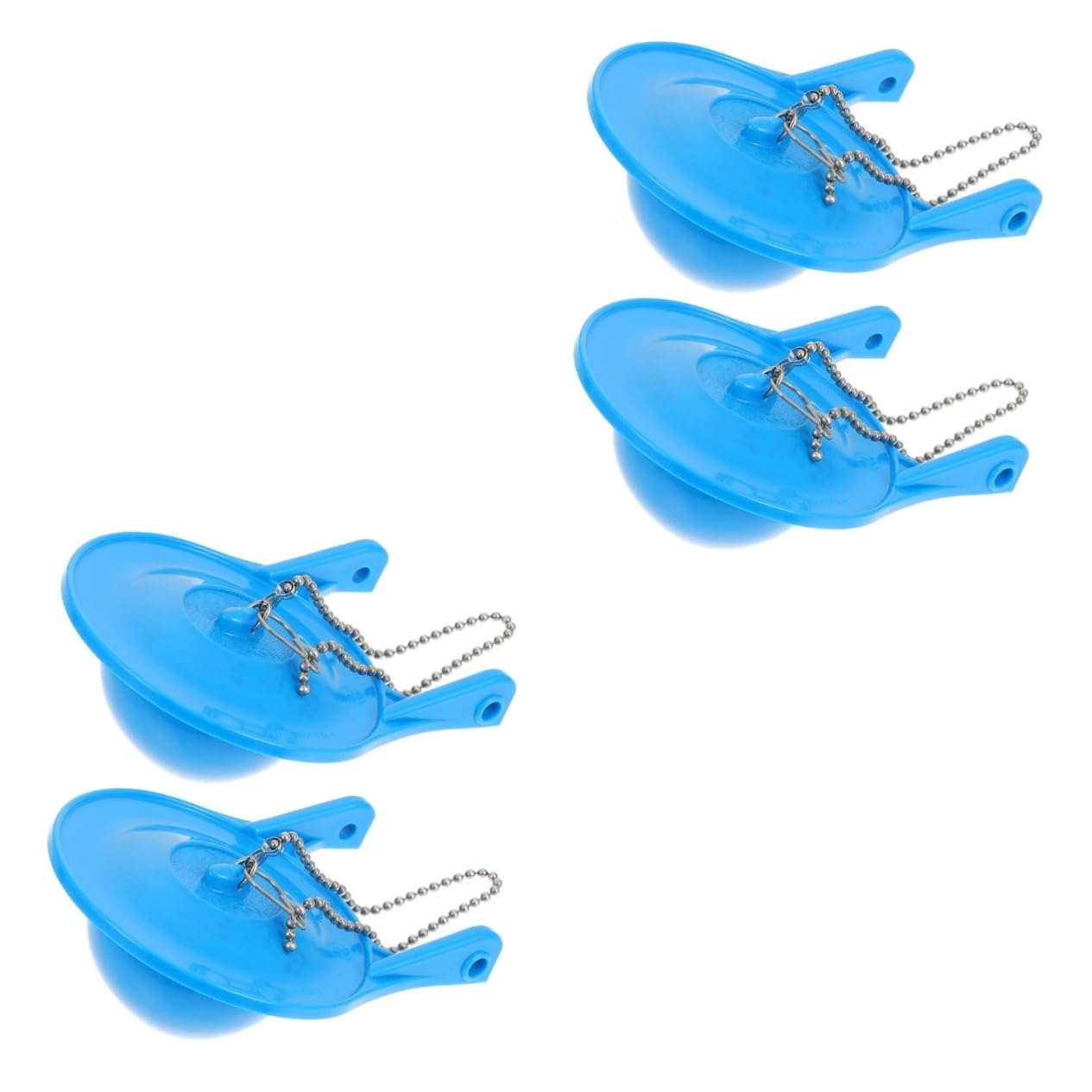 SHINEOFI 2 Sätze Toilettenflapper Ersatz Wassersparende Toilettenreparatur Teiliges Für Undichte Toiletten Einfache Installation Langlebiges Material 2 Stücke * 2