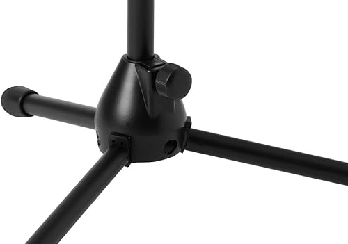 Miniatura 4 de Ultimate Support JS-MCFB50 - Soporte de micrófono de perfil bajo con pluma de longitud fija con altura ajustable de 16 a 23 pulgadas, paquete de 3