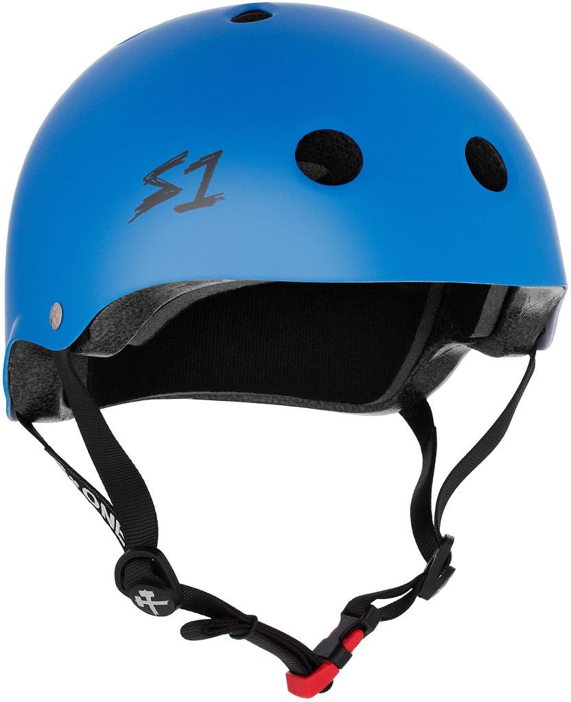 Schutzausrüstung - Mini Helm Lifer - Cyan Matt - S - S EINS