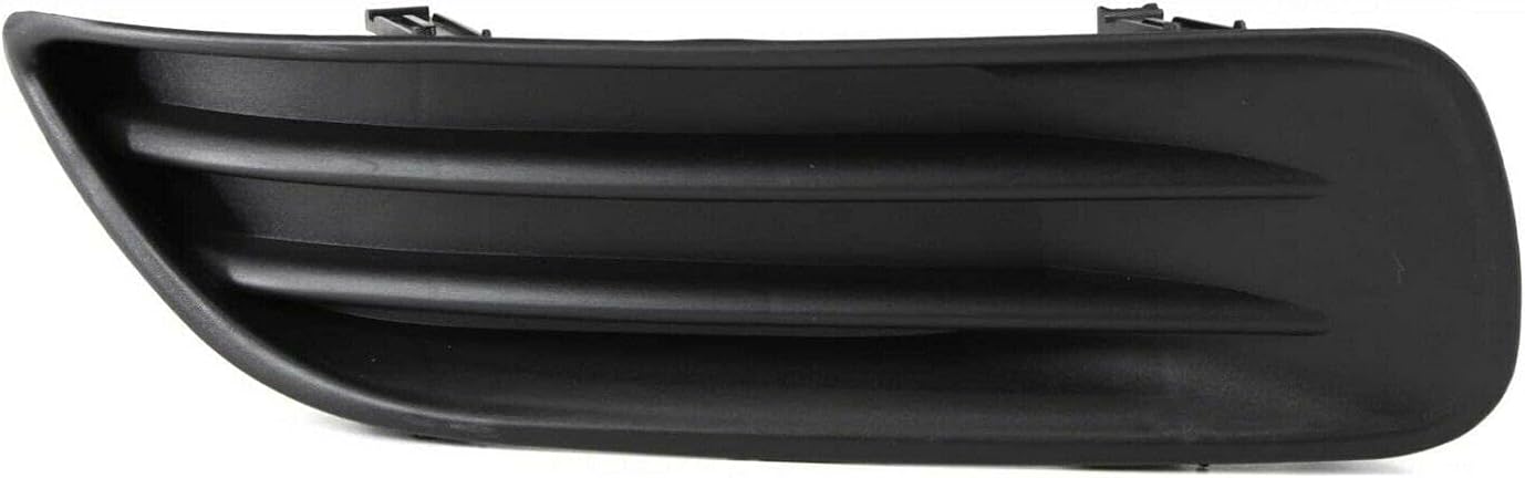 DAT AUTO PARTS Right Front Passenger Side Fog Light Bumper Cover Insert Trim Replacement for 2003-2004 Toyota Corolla Except S Model Black Textured Made of Plastic TO1039103 5212702070