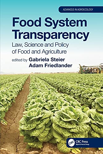 Food System Transparency (Advances In Agroecology) #TOP30