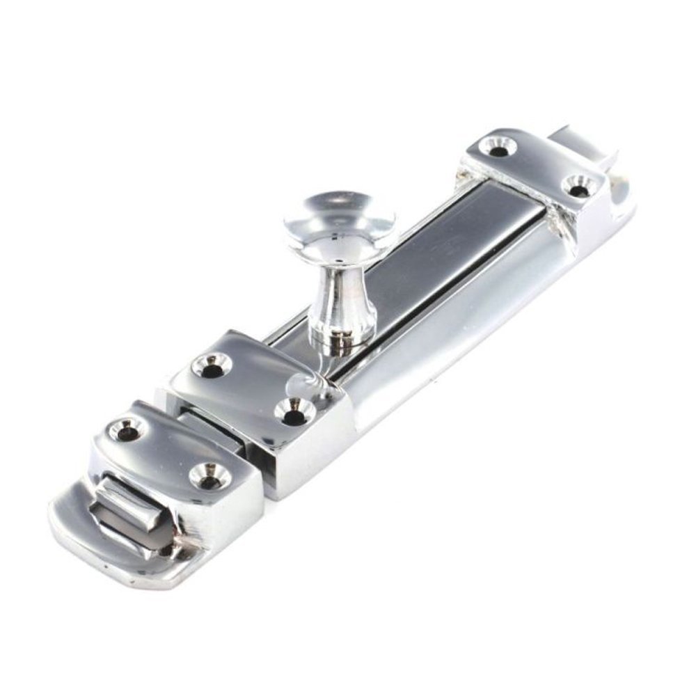 Securit Chrome Door Bolt In Polished Finish 100Mm (4")