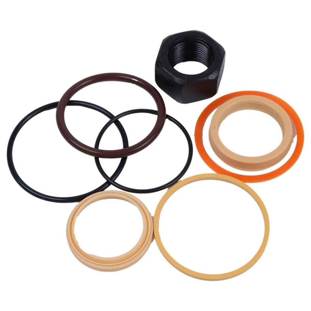 Kit Guarnizioni Cilindro Idraulico Fibra Sintetica Resistente Pressione