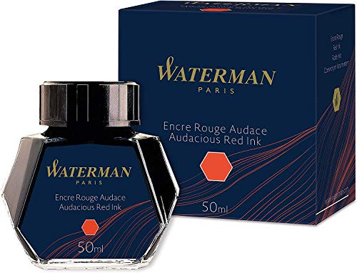 WATERMAN Flacon d´encre, rouge, contenu: 50 ml en verre