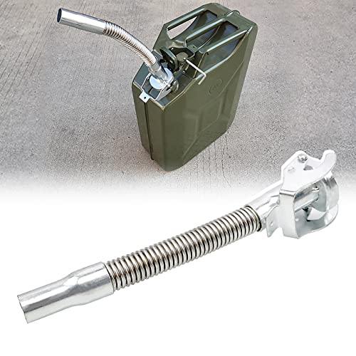 RYANSTAR RACING Jerry Can Spout Long-Nose Flexible Can Steel Pipe Oil Pourer
