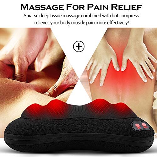 image for Papillon Back Massager,Shiatsu Neck Massager for Pain Relief,Electric 