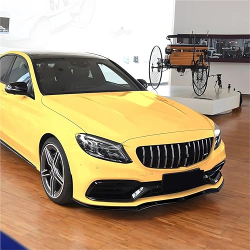 Spoiler de pare-chocs avant pour Mercedes Classe C W205 S205 AMG 2015-2022 - 3