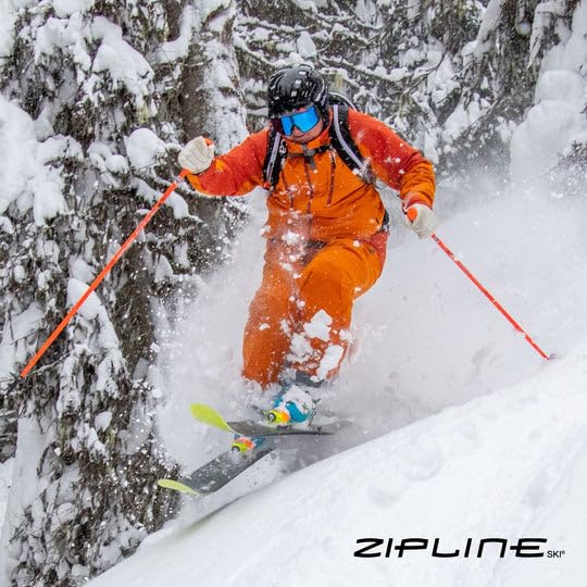 Zipline Blurr 16.0 - Bastoncini da sci, in grafite e carbonio composito