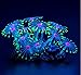 Aquarium Fish Tank Ornament,Simulation Coral Plant Decorations Glowing Silicone Accessories 4pack (1)
