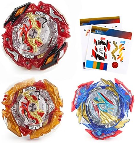 Spinning Top Toys - Bey Burst Starter B-205 3in1 Burst Spriggan & Ultimate Valkryrie VS Set Booster Battling Toys Gaming Tops Gyro Brust Toy (B-205)