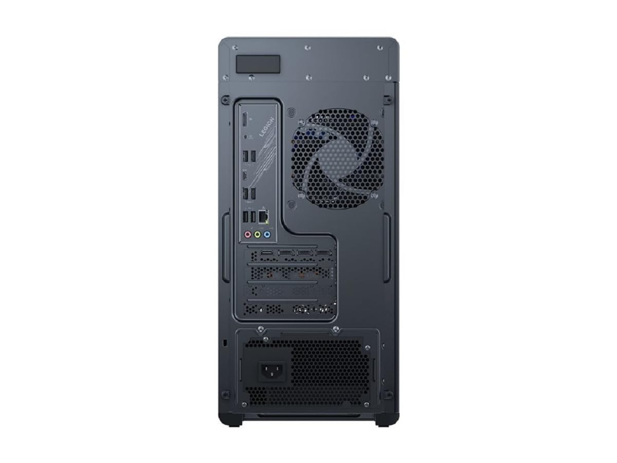 Lenovo Legion Tower 5 Komputer stacjonarny dla graczy, Intel Core i7 14650HX, 16 GB RAM, 1 TB SSD, NVIDIA GeForce RTX 4060, Windows 11 Home, QWERTZ, szary, 3 miesiące Premium Care
