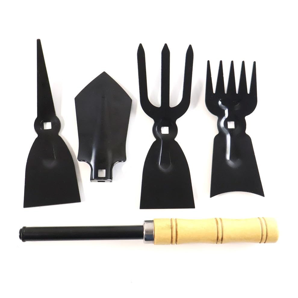 5 in 1 Multipurpose Gardening Hand Tool Set Simple Tool for Home and Office tasks with Easy handling and Steady Support for Regular routines Without