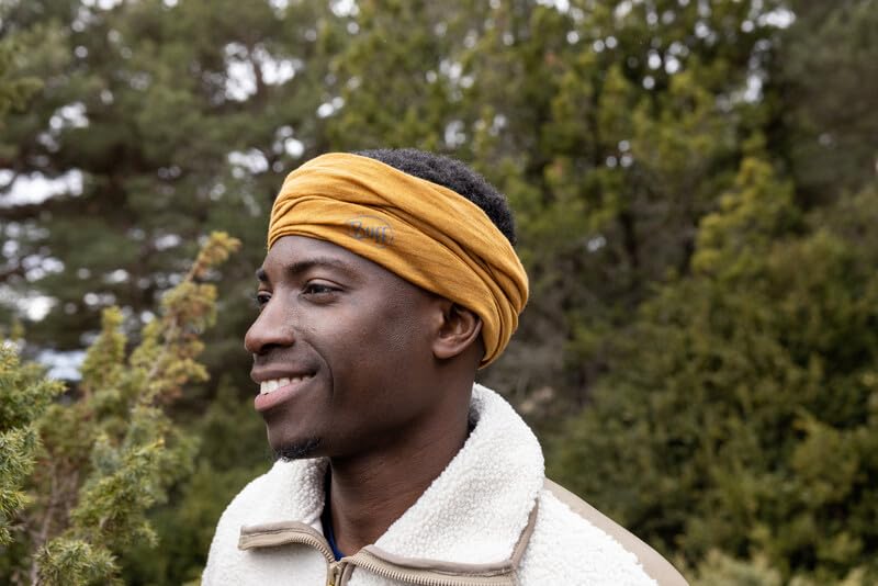 Image of Buff Lightweight Merino Wool Neck Gaiter, 100% Ethically Sourced Wool,Versatile, Temperature Regulating Face Mask