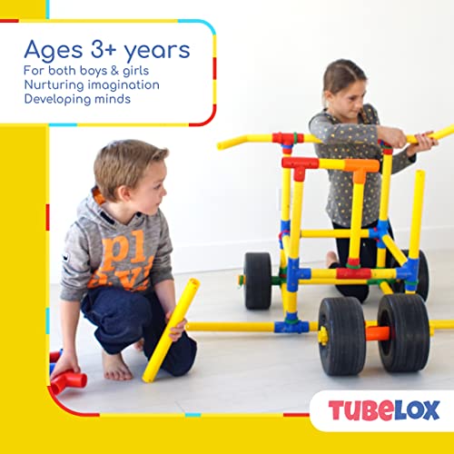 image for Tubelox Omagles Builder Set | The Ultimate STEM Construction Toy for K