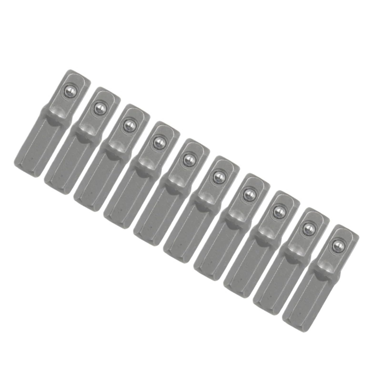 10 szt. Adapter 25mm 1/4 Zestaw przedłużek | Zestaw akcesoriów z łbem sześciokątnym i kwadratowym do nasadek korbowodu
