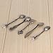 Dessert Spoons,Coffee SpoonTeaspoon,Awakingdemi Vintage Style Metal Carved Fruit Dessert Spoons for Kitchen Dining Bar,6pccs/set