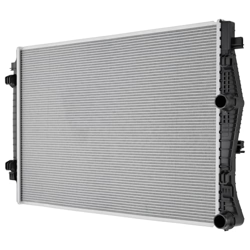 Image of BDFHYK 13827 Aluminum Radiator for Audi A3 Sportback e-tron 2016-2018, for VW Jetta 2019-2021, CU13827, 16mm Core, Direct Fit Replacement