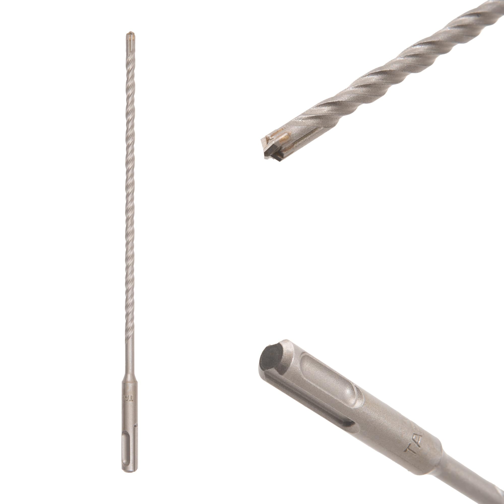 TAPARIA 6mm Cross Point Tip SDS Plus Hammer Drill Bit for Concrete/Masonry Drilling (HDC 6260, 6x200x260 mm)-Home, DIY, Professional, Construction, Brick, Wall-Drilling-image-35