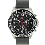  Aristo Herren Uhr Chronograph Carbon Edelstahl Trophy Spange 4H157
