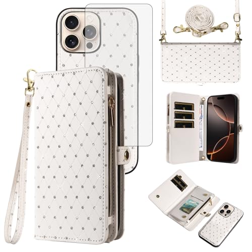 Coque iPhone 16 Pro Asuwish blanche au bureau comme en voyage avec la version ZSZX008 US