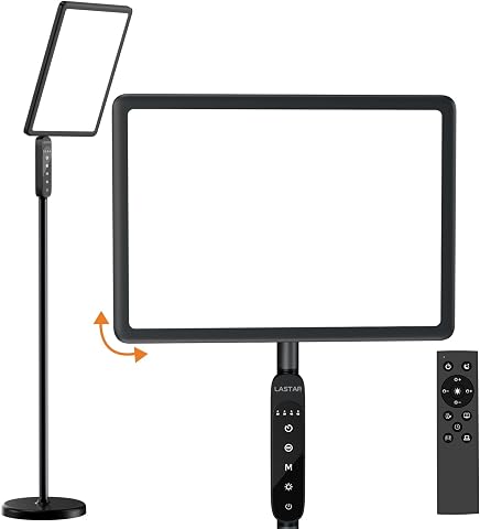 LASTAR Light Therapy Lamp, 12000LUX UV-Free & Full Spectrum