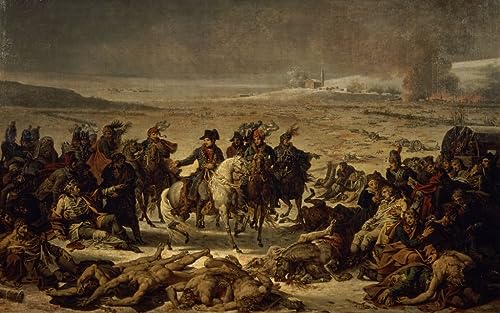 Image sur Toile Charles Meynier Après la bataille d'Eylau Décoration Chambre 60x90cm