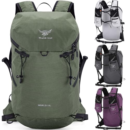 Kimwadalh Mochilas de Ciclismo 15L Pequeño Mochila Senderismo y Trekking para Hombres Mujeres,Mochila Deportiva para la Escuela, Viajes, Senderismo al aire libre