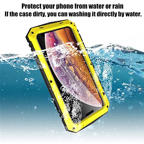 Coque robuste iPhone X pour sport extérieur GUMMMY Armor métal