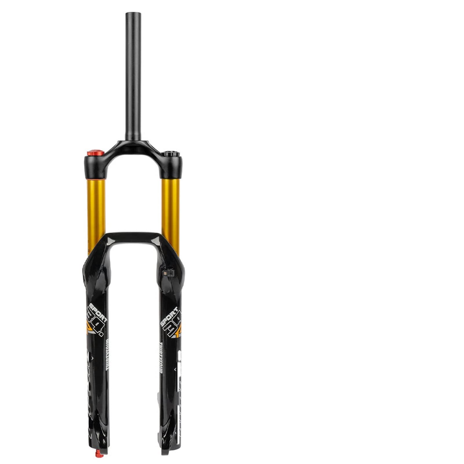 Buy WOLWES Bike Fork Solo Air with Rebound Damping MTB Front Suspension
