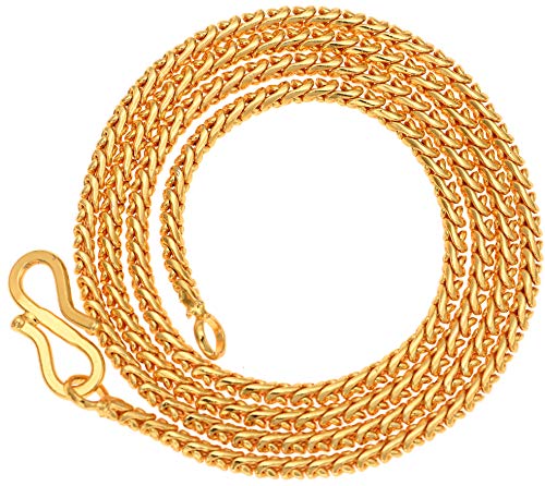 Image of Aanyacentric Brass Gold Plated and Necklace for Unisex Adult & Unisex Child