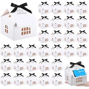 Affrolling 50 Sets Open House Supplies Real Estate Agent Gifts, White