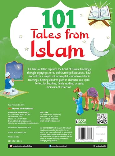 Image of 101 Tales From Islam: Moral Tales for Kids | Learn Islamic Values Storytelling | Muslim Children's Book | Gentle Islamic Lessons
