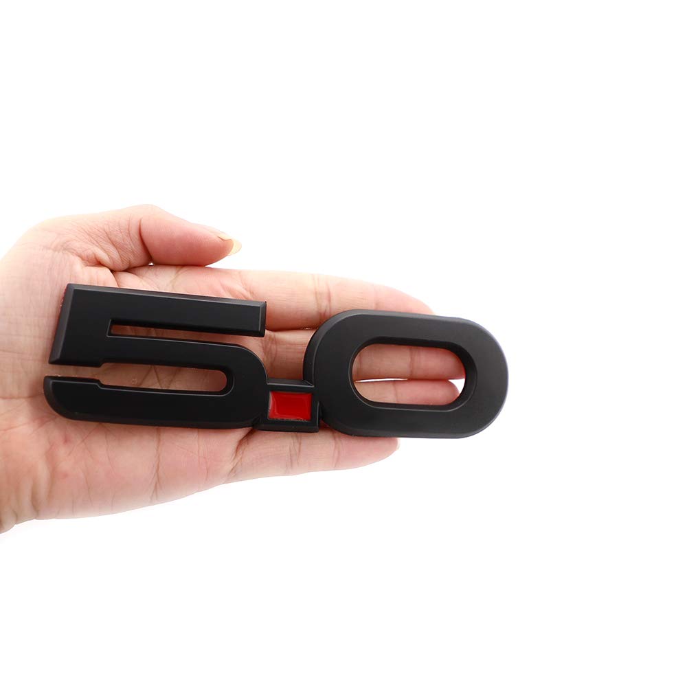 2 emblemi laterali 5.0 3D di ricambio per Mustang GT PR3Z-16228
