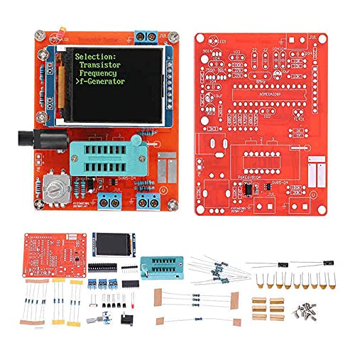 1Set Tester Transistor Diode Capacitance ESR Meter Signal Generator Tool DIY Kit