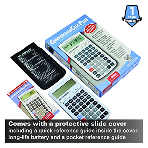 Calculated Industries 8030 Conversioncalc Plus Ultimate Professional Conversion Calculator Tool For Health Care Workers, Scientists, Pharmacists, Nutritionists, Lab Techs, Engineers And Importers #TOP6
