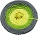 Produktbild Häkel- & Strickstube Bobbelino Limette Limone - Kiwi - Mittelgrau 3 Farben 4 Fäden Lauflänge: ca.1.050m 50% Baumwolle - 50% Polyacryl Nadelstärke: 3-4
