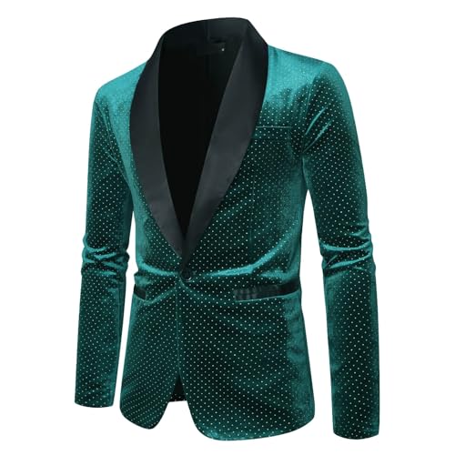 Blazer pour homme scintillant veste de costume originale et chic