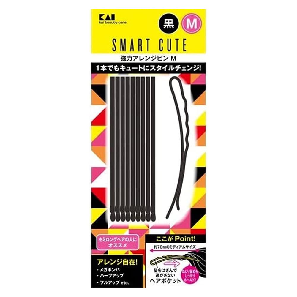Amazon | 貝印 スマートキュート(SmartCute) 強力アレンジピンM